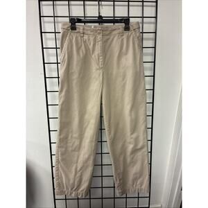 Vintage Pendleton Khaki Tan Pants Womens Size 10 Chinos Cotton With Pickets